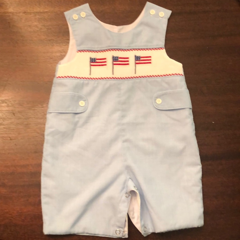 American flag embroidered jon jon